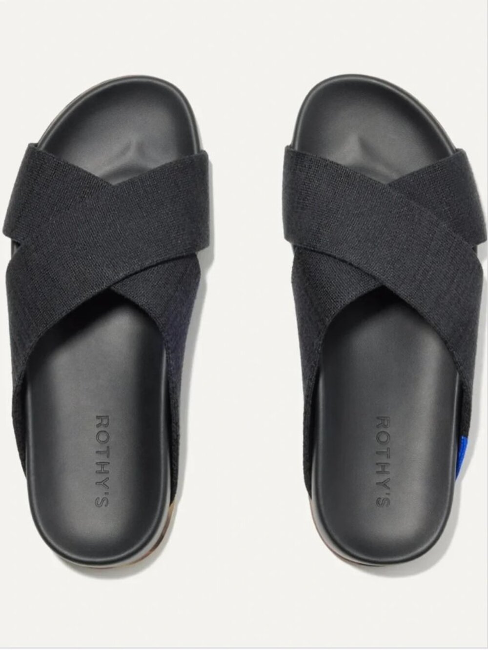 NEW Rothy’s Weekend Slide Black Size 11